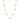 14K Puff Mariner Necklace