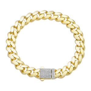 14K Monaco Bracelet