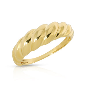 14K Croissant Ring