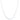 14K 2mm Paperclip Chain White Gold