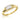 14K CZ Baguette Ring